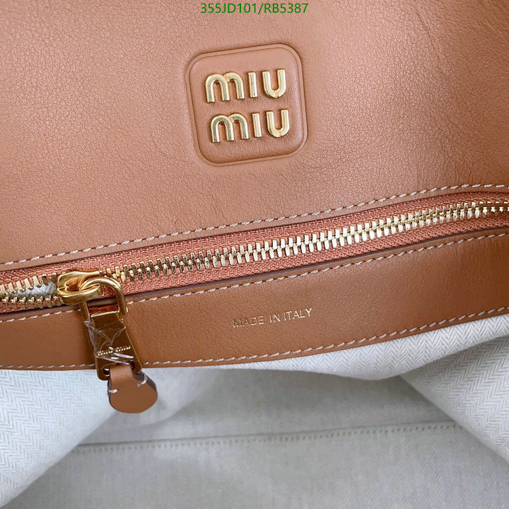 Miu Miu Bag-(Mirror)-Handbag- Code: RB5387 $: 355USD