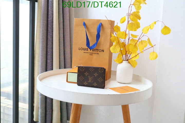 LV Bag-(Mirror)-Wallet- Code: DT4621 $: 69USD