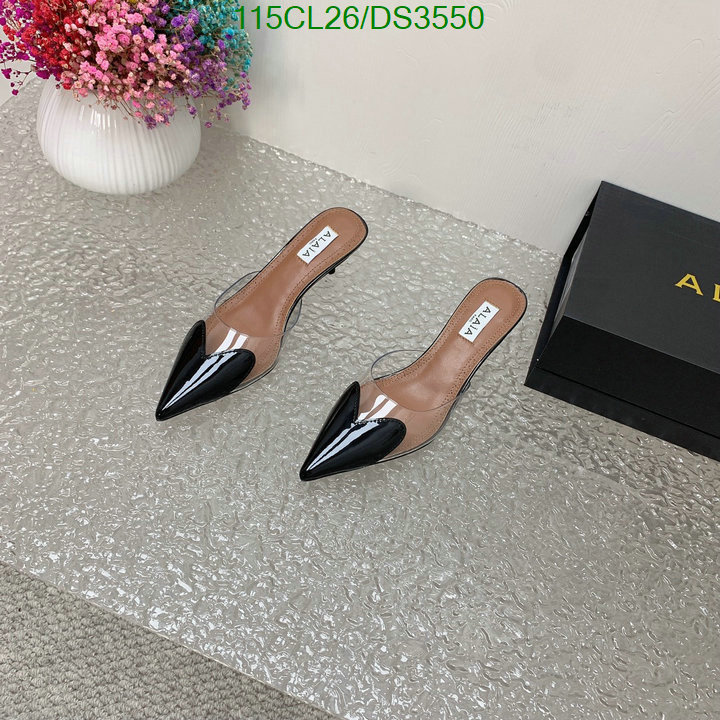 Women Shoes-ALAIA Code: DS3550 $: 115USD