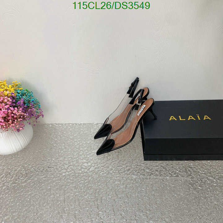 Women Shoes-ALAIA Code: DS3549 $: 115USD