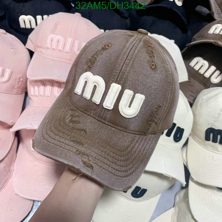 Cap-(Hat)-Miu Miu Code: DH3442 $: 32USD