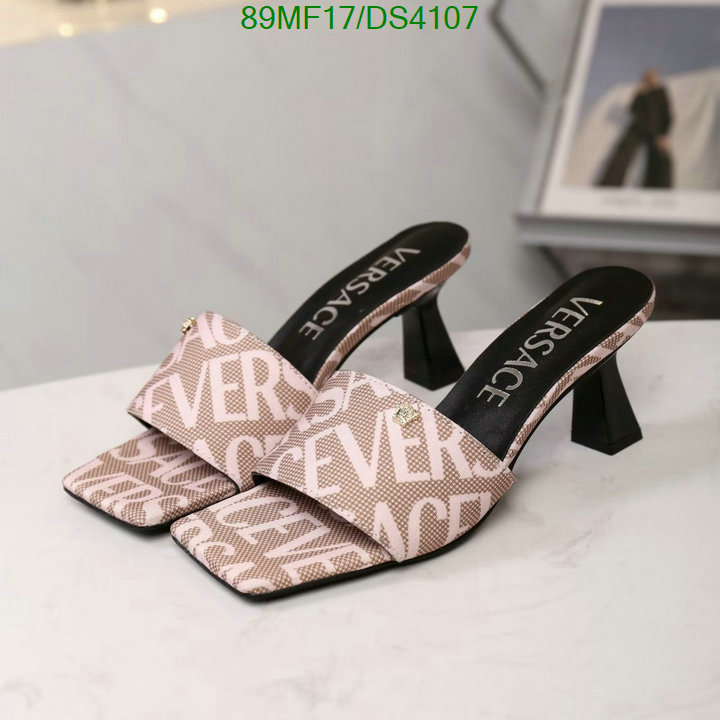 Women Shoes-Versace Code: DS4107 $: 89USD