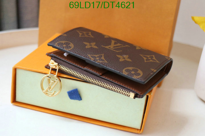 LV Bag-(Mirror)-Wallet- Code: DT4621 $: 69USD