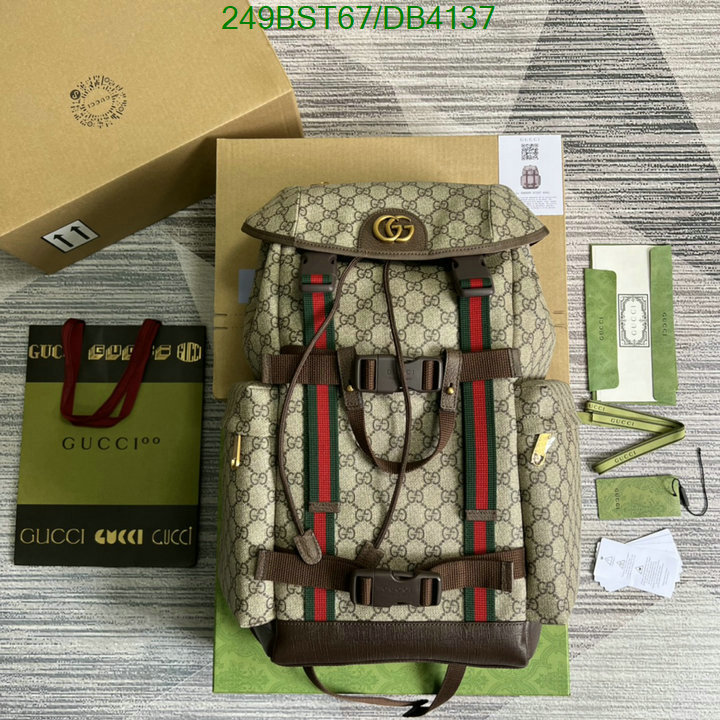 Gucci Bag-(Mirror)-Backpack- Code: DB4137 $: 249USD