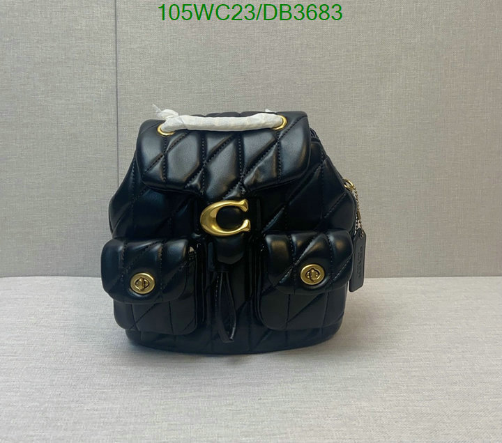 Coach Bag-(4A)-Backpack- Code: DB3683 $: 105USD