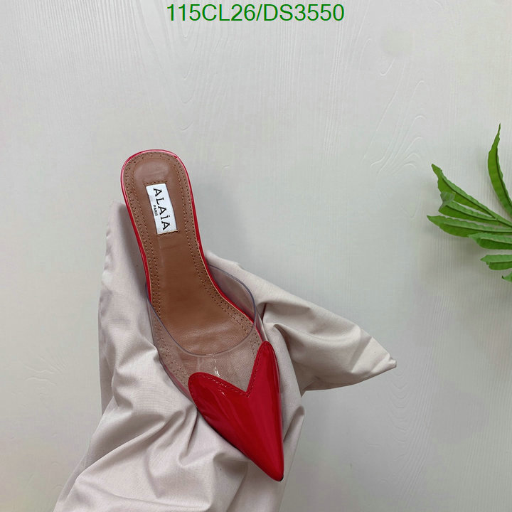 Women Shoes-ALAIA Code: DS3550 $: 115USD