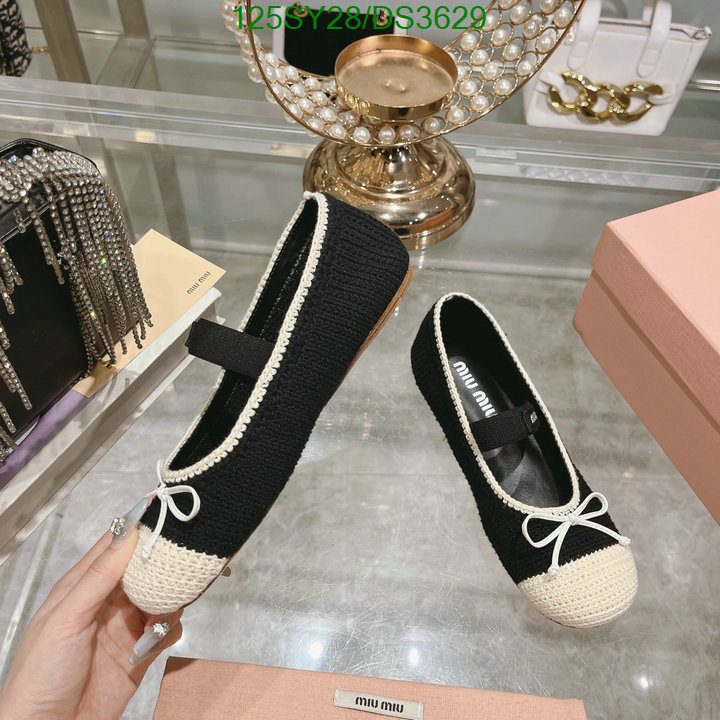 Women Shoes-Miu Miu Code: DS3629 $: 125USD