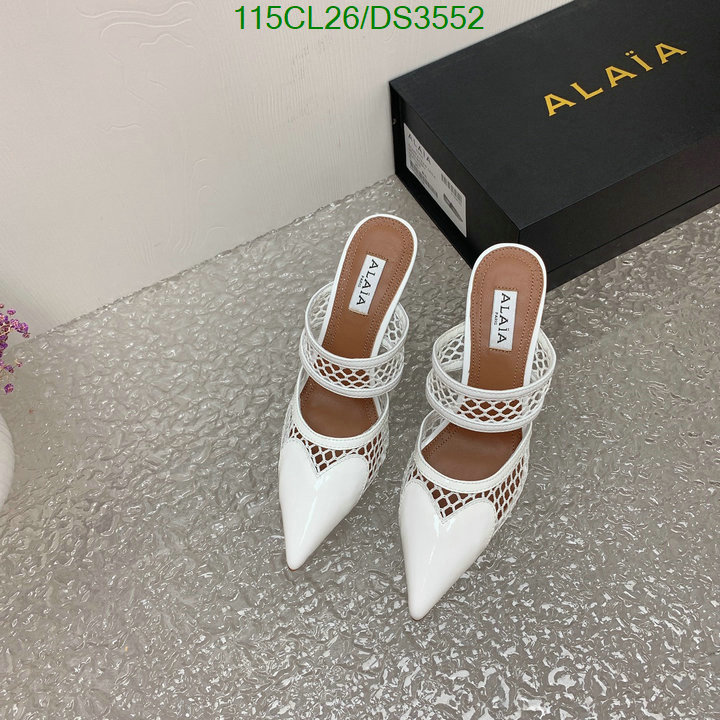 Women Shoes-ALAIA Code: DS3552 $: 115USD