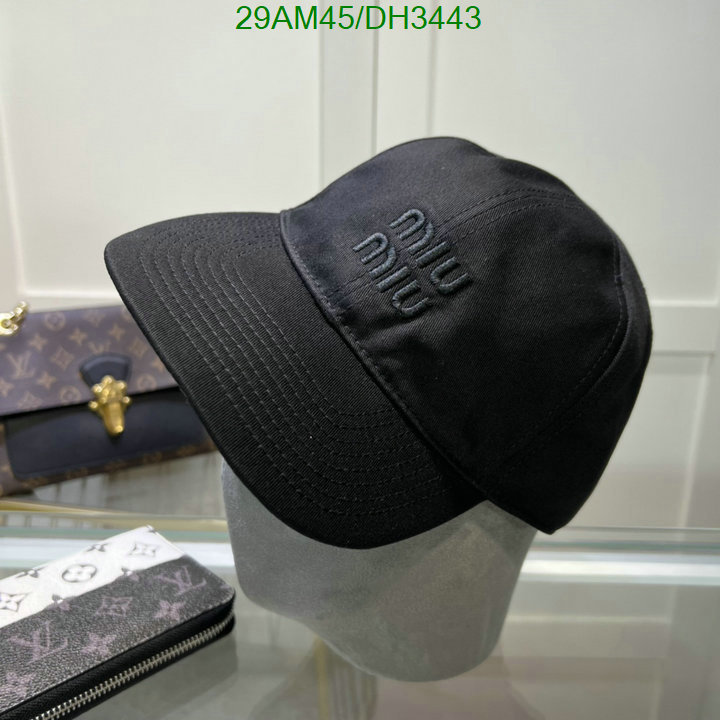 Cap-(Hat)-Miu Miu Code: DH3443 $: 29USD