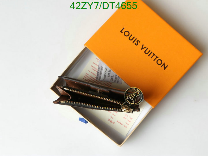 LV Bag-(4A)-Wallet- Code: DT4655 $: 42USD