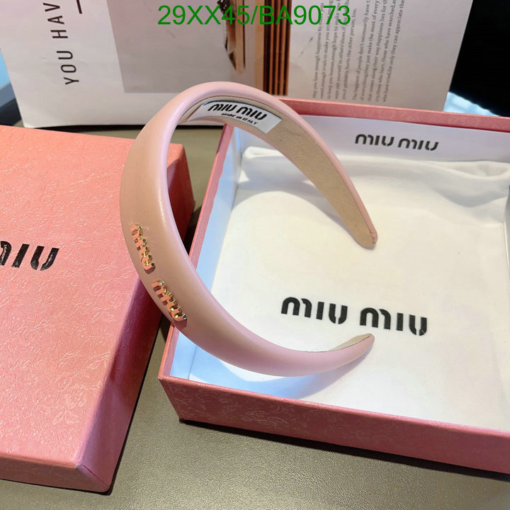 Headband-MIU MIU Code: BA9073 $: 29USD