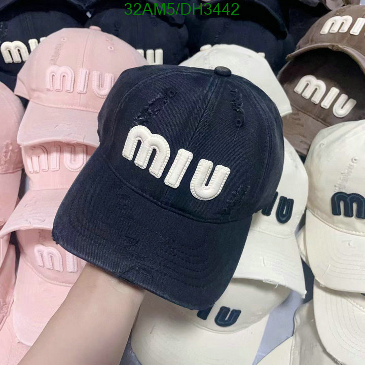 Cap-(Hat)-Miu Miu Code: DH3442 $: 32USD