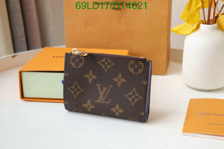 LV Bag-(Mirror)-Wallet- Code: DT4621 $: 69USD