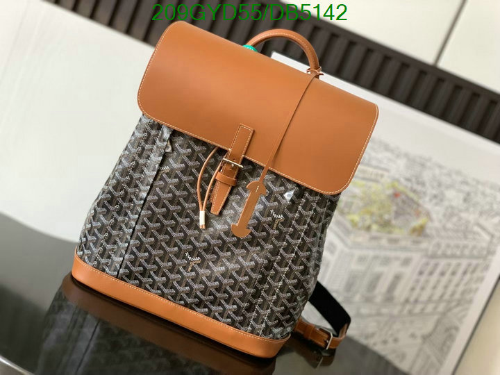 Goyard Bag-(Mirror)-Backpack- Code: DB5142 $: 209USD