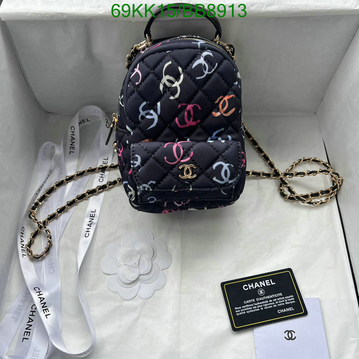 Chanel Bag-(4A)-Backpack- Code: BB8913 $: 69USD