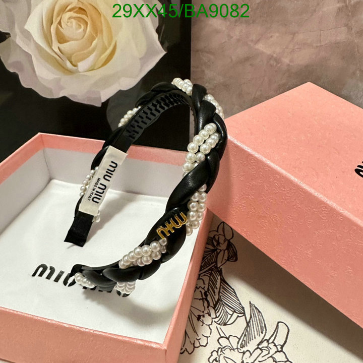 Headband-MIU MIU Code: BA9082 $: 29USD