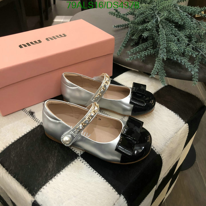 Kids shoes-MiuMiu Code: DS4378 $: 79USD