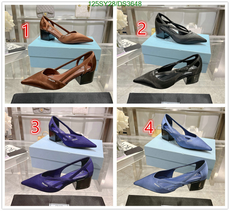 Women Shoes-Prada Code: DS3648 $: 125USD