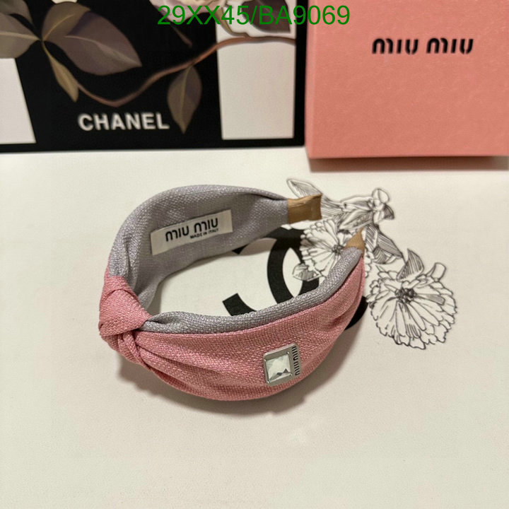 Headband-MIU MIU Code: BA9069 $: 29USD