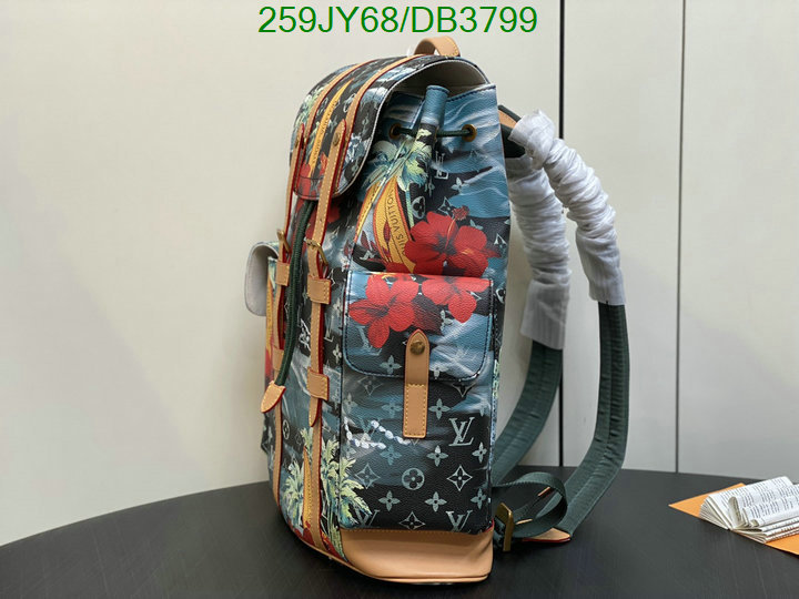 LV Bag-(Mirror)-Backpack- Code: DB3799 $: 259USD