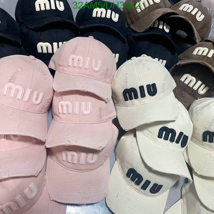 Cap-(Hat)-Miu Miu Code: DH3442 $: 32USD