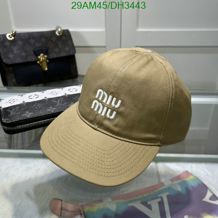 Cap-(Hat)-Miu Miu Code: DH3443 $: 29USD