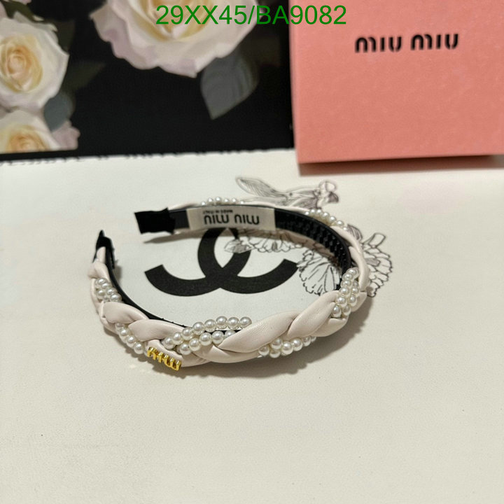 Headband-MIU MIU Code: BA9082 $: 29USD