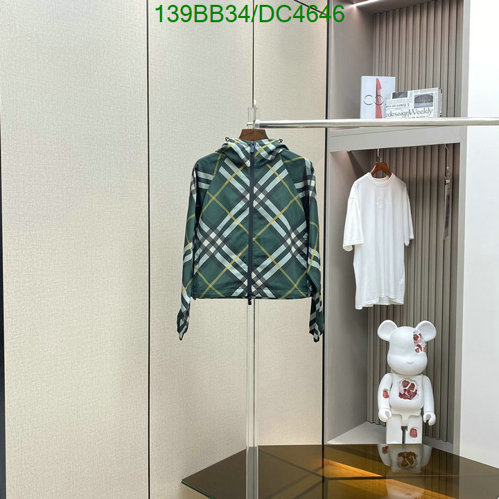 Clothing-Burberry Code: DC4646 $: 139USD