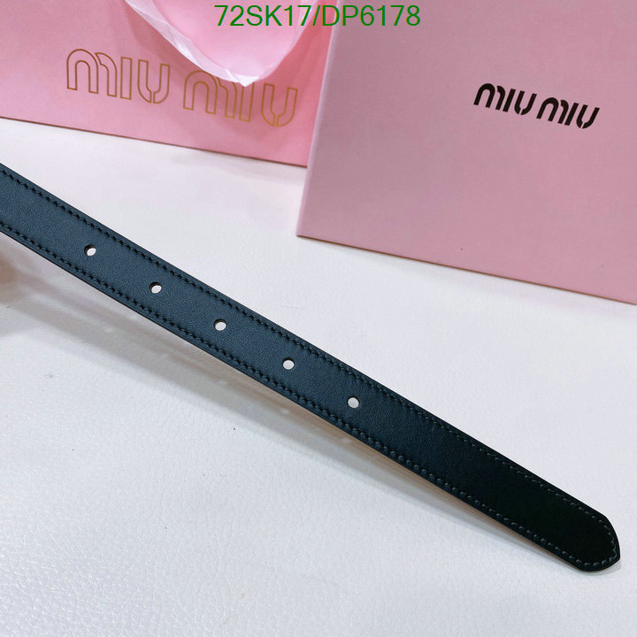 Belts-MIU MIU Code: DP6178 $: 72USD