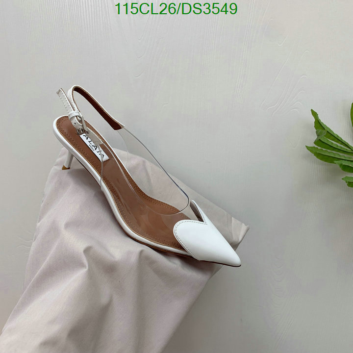 Women Shoes-ALAIA Code: DS3549 $: 115USD