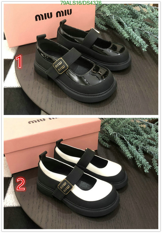 Kids shoes-MiuMiu Code: DS4376 $: 79USD