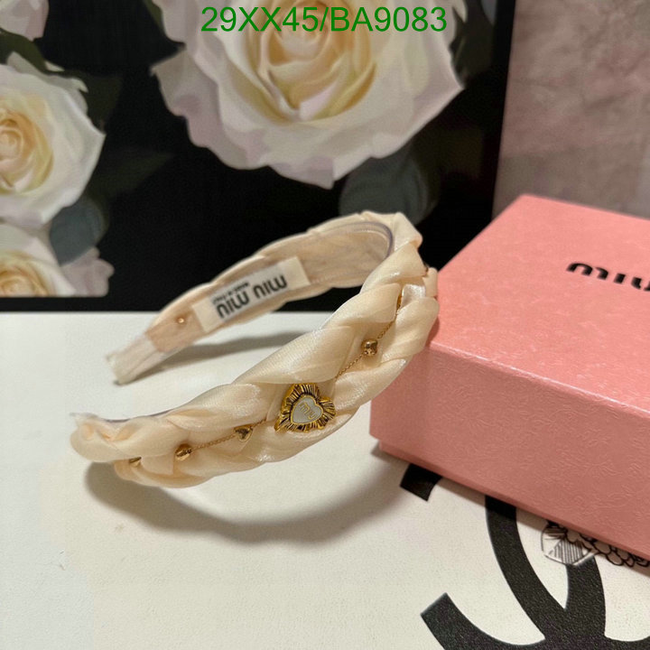 Headband-MIU MIU Code: BA9083 $: 29USD