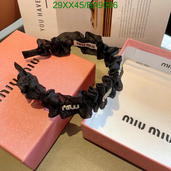 Headband-MIU MIU Code: BA9086 $: 29USD