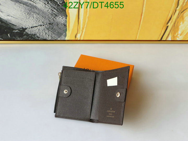 LV Bag-(4A)-Wallet- Code: DT4655 $: 42USD