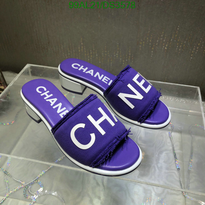 Women Shoes-Chanel Code: DS3578 $: 99USD