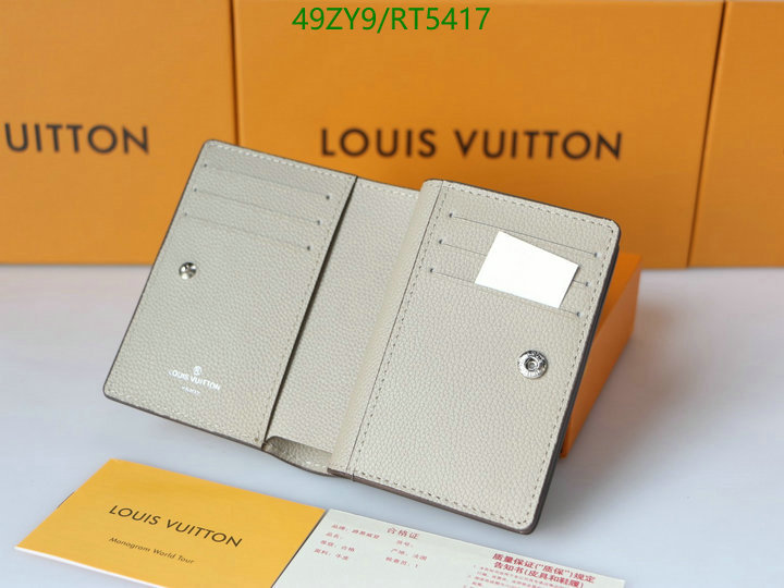 LV Bag-(4A)-Wallet- Code: RT5417 $: 49USD