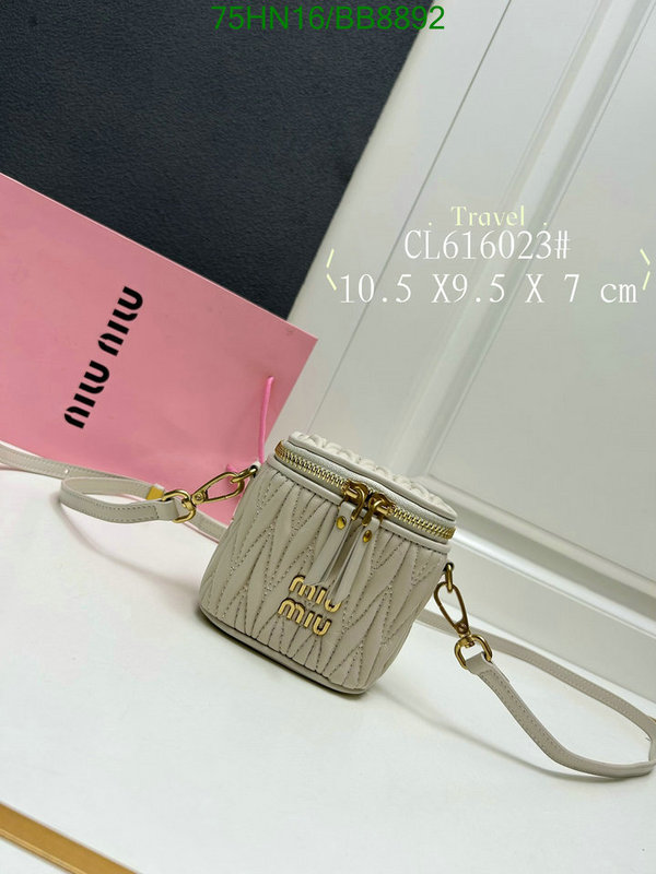 Miu Miu Bag-(4A)-Crossbody- Code: BB8892 $: 75USD