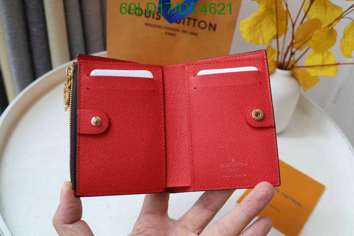 LV Bag-(Mirror)-Wallet- Code: DT4621 $: 69USD