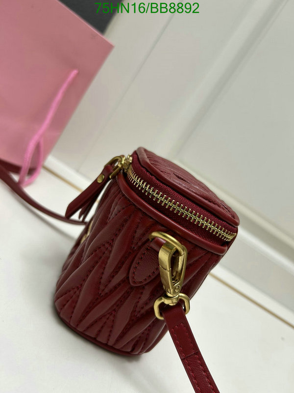 Miu Miu Bag-(4A)-Crossbody- Code: BB8892 $: 75USD