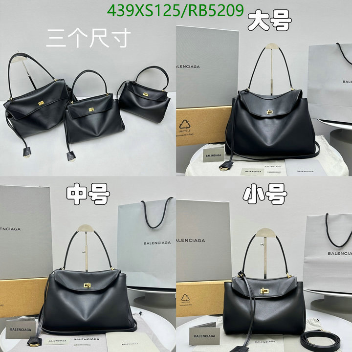 Balenciaga Bag-(Mirror)-Handbag- Code: RB5209