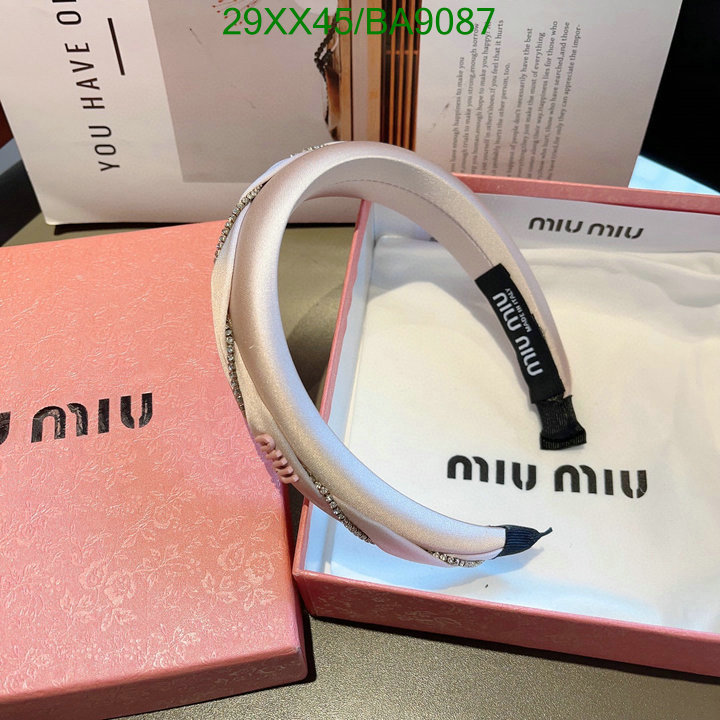 Headband-MIU MIU Code: BA9087 $: 29USD