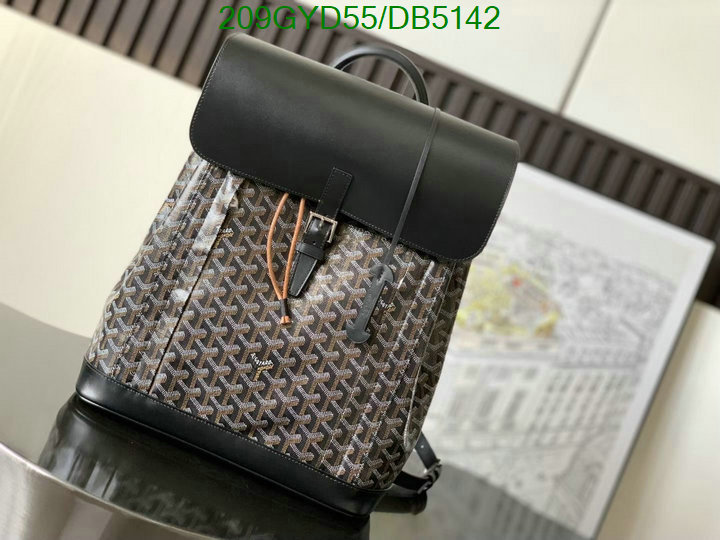 Goyard Bag-(Mirror)-Backpack- Code: DB5142 $: 209USD