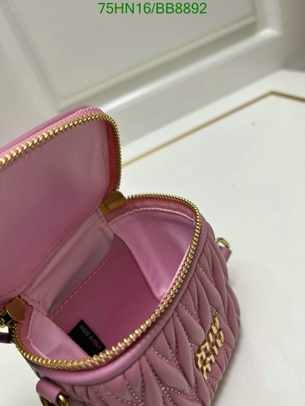 Miu Miu Bag-(4A)-Crossbody- Code: BB8892 $: 75USD