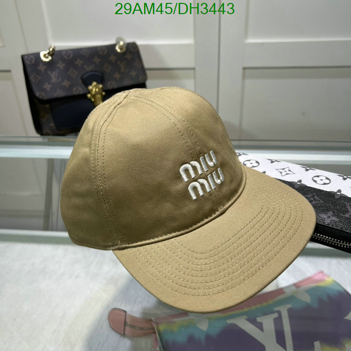 Cap-(Hat)-Miu Miu Code: DH3443 $: 29USD