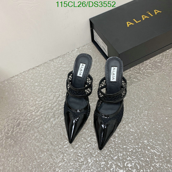 Women Shoes-ALAIA Code: DS3552 $: 115USD