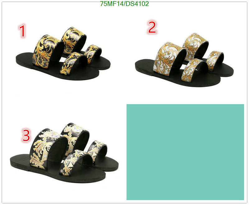 Women Shoes-Versace Code: DS4102 $: 75USD