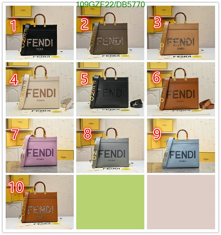 Fendi Bag-(4A)-Sunshine- Code: DB5770 $: 109USD