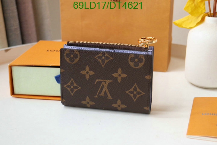 LV Bag-(Mirror)-Wallet- Code: DT4621 $: 69USD