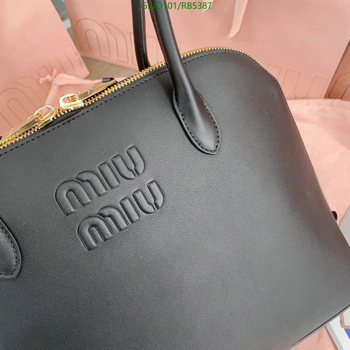 Miu Miu Bag-(Mirror)-Handbag- Code: RB5387 $: 355USD