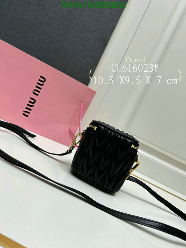 Miu Miu Bag-(4A)-Crossbody- Code: BB8892 $: 75USD